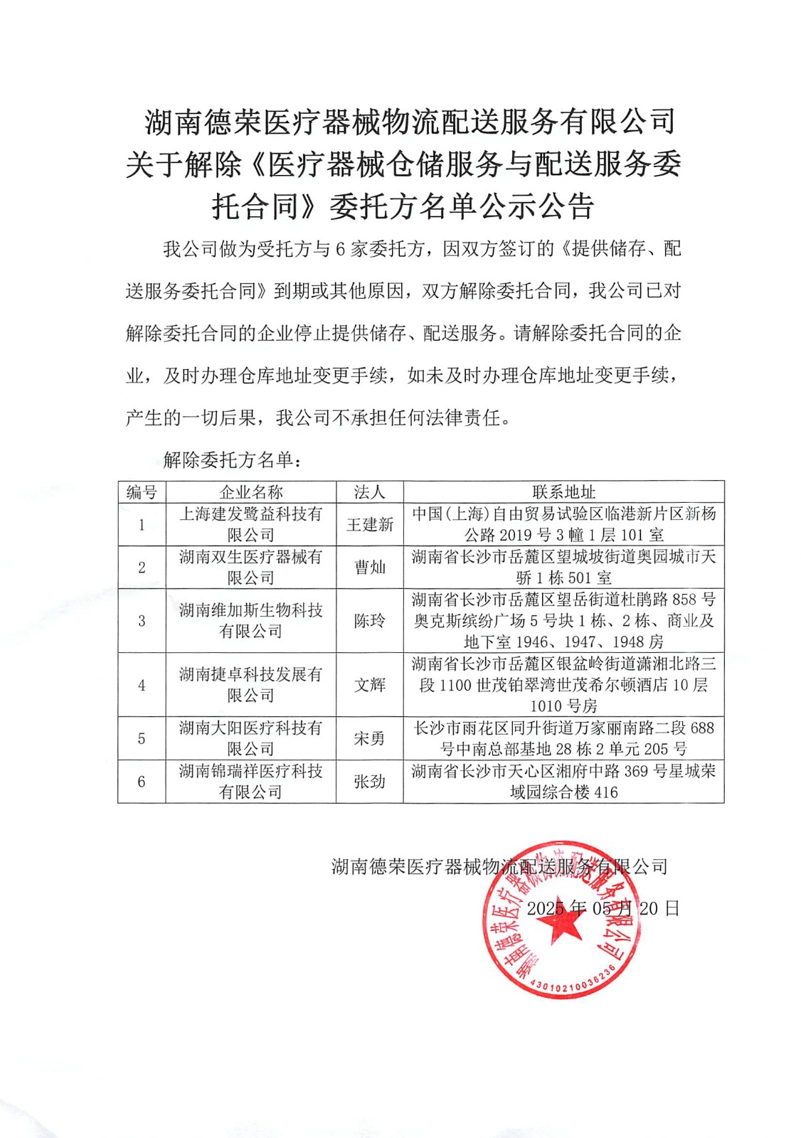 （已盖章）湖南德荣医疗器械物流配送服务有限公司取消合作客户20250520(1).jpg